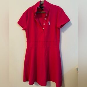 Ralph Lauren pink polo dress size S 6/6x